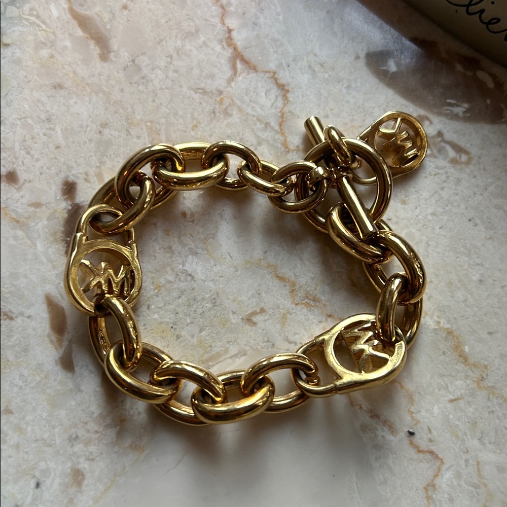 MK Chain Bracelet